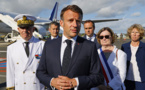 Arrivée d'Emmanuel Macron en Nouvelle-Calédonie pour une visite éclair après une semaine d'émeutes