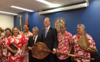 Le maire de Bora Bora a rencontré son homologue de San Diego
