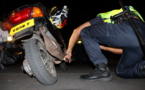 La police fait la chasse aux runs sauvages et aux scooters volés