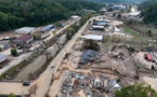 Dans les montagnes de Caroline du Nord frappées par l'ouragan, la boue et l'entraide