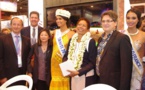 Salon du tourisme IFTM Top Resa:  la ministre des Outre-mer visite le stand de Tahiti et ses îles