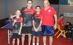 Tennis de table - Taaone Pirae champion en D2