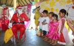 Teva I Uta : le Père-Noël est passé à l'école maternelle