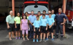 Punaauia : Les jeunes sapeurs-pompiers ont reçu 300 000 francs