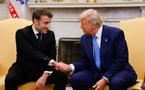 Macron et Trump assurent vouloir travailler ensemble à la paix en Ukraine