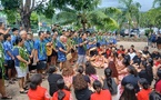 Kamehameha Schools Maui en visite au conservatoire