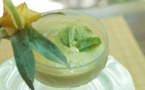 Mousse de tofu aux fruits tropicaux