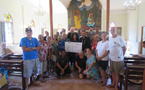 Un chèque de 954 000 francs pour restaurer un tableau de l’église de Paopao