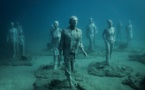 Début à Lanzarote de l'immersion des sculptures du premier musée sous-marin d'Europe