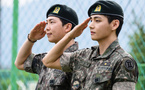 Corée du Sud: RM et V, membres du groupe BTS, ont été libérés de leur service militaire