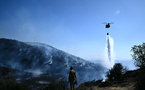 Grèce: l'incendie au sud d'Athènes est circonscrit, selon les pompiers