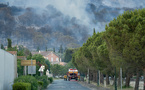Réactivation localisée de l'incendie qui a déjà détruit 400 ha dans l'Aude