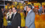 François Hollande à Tahiti sur le nucléaire "il est bien légitime que la France puisse réparer"