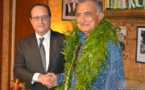Visite Hollande à Faaa : "J'ai reçu un ami avant tout" (Oscar Temaru)