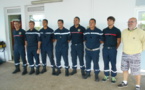 Sept sapeurs-pompiers ont validé leur brevet national des animateurs des jeunes sapeurs-pompiers
