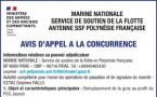 LA MARINE NATIONALE SERVICE DE SOUTIEN DE LA FLOTTE ANTENNE SSF POLYNÉSIE FRANÇAISE LANCE UN AVIS D'APPEL A LA CONCURRENCE : REMPLACEMENT DE LA GRUE AU PROFIT DU PCG JASMIN 
