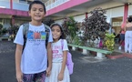Rentrée scolaire à Tahiti : sourires, musique et retrouvailles à Pamatai