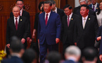 La Chine est "inarrêtable", dit le président Xi devant Poutine et Kim