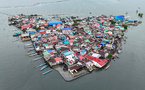 Aux Philippines, le calvaire quotidien des habitants d'une île aux prises à la montée des eaux