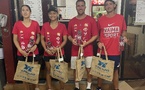 Sports de raquette –  Doublé du duo Cucuel-Rossi au Racketlon de Tahiti
