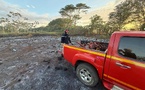 Feu de brousse maîtrisé à Toahotu