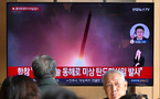 La Corée du Nord tire un missile balistique vers la mer du Japon