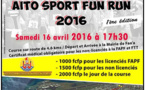 Faa'a: Aito sport fun run - Perturbation circulation route Nelson Mandela le samedi 16 avril