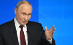 Guerre en Ukraine : Poutine assure que "la balle est dans le camp" de ses adversaires