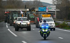 Colère agricole: les mobilisations se poursuivent en dehors de Paris