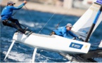 Nacra 17 : Le duo Besson / Riou 6ème à l’étape Hyères Sailing World Cup