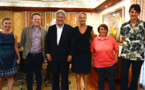 Le ministre du Tourisme s’entretient avec les organisateurs de la Tahiti Pearl Regatta et le représentant d’Amaury Sport Organisation