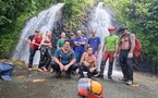 Le sentier de Vaihi réouvert à Faaone