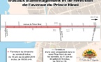 Travaux à l'avenue du Prince Hinoi : fermeture temporaire de voies de nuit et le samedi à partir du 10 juin 2016