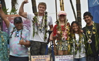 Trials : Kelia Gallina et Eimeo Czermak sacrés à Teahupo’o