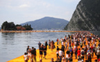 L'oeuvre de Christo sur le lac d'Iseo, victime de son succès