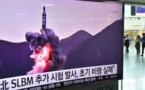 Missile nord-coréen tombé au large du Japon: Tokyo condamne "une menace sérieuse"
