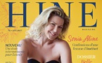 Sonia Aline à la Une du nouveau Hine magazine