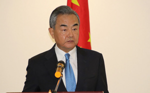 Le ministre chinois des Affaires étrangères Wang Yi. (PHOTO : STR / AFP)