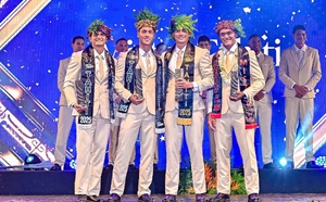 ​Nohoarii Thuau à Mister France le 17 janvier