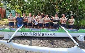 Tamari’i Volontaires : l’hommage sportif du RIMaP-Polynésie