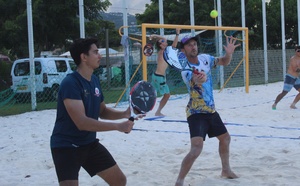 Beach tennis – Tournoi intense à Aorai Tini Hau