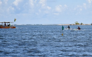 Une première journée de va’a intense