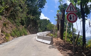 ​Dorsale de Afaahiti : réouverture en chaussée rétrécie ce lundi
