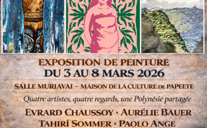 Exposition “Te Mau Hi’ora’a” début mars