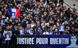 A Lyon, l'ultradroite rend hommage au "camarade" Quentin Deranque