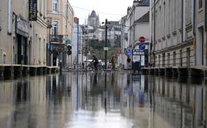 Lente décrue dans une partie de l'Ouest