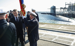 Nucléaire: Macron annonce une "évolution majeure" de la doctrine, la "dissuasion avancée"