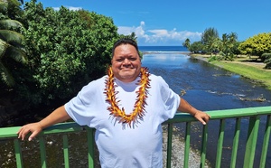 Le va’a de Tom Tefaaora à Papara