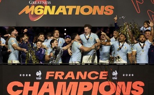 Six nations: le XV de France bat l'Angleterre 48-46 et remporte un deuxième Tournoi d'affilée
