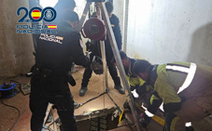 Un vaste tunnel souterrain pour transporter du haschich découvert entre le Maroc et l'Espagne